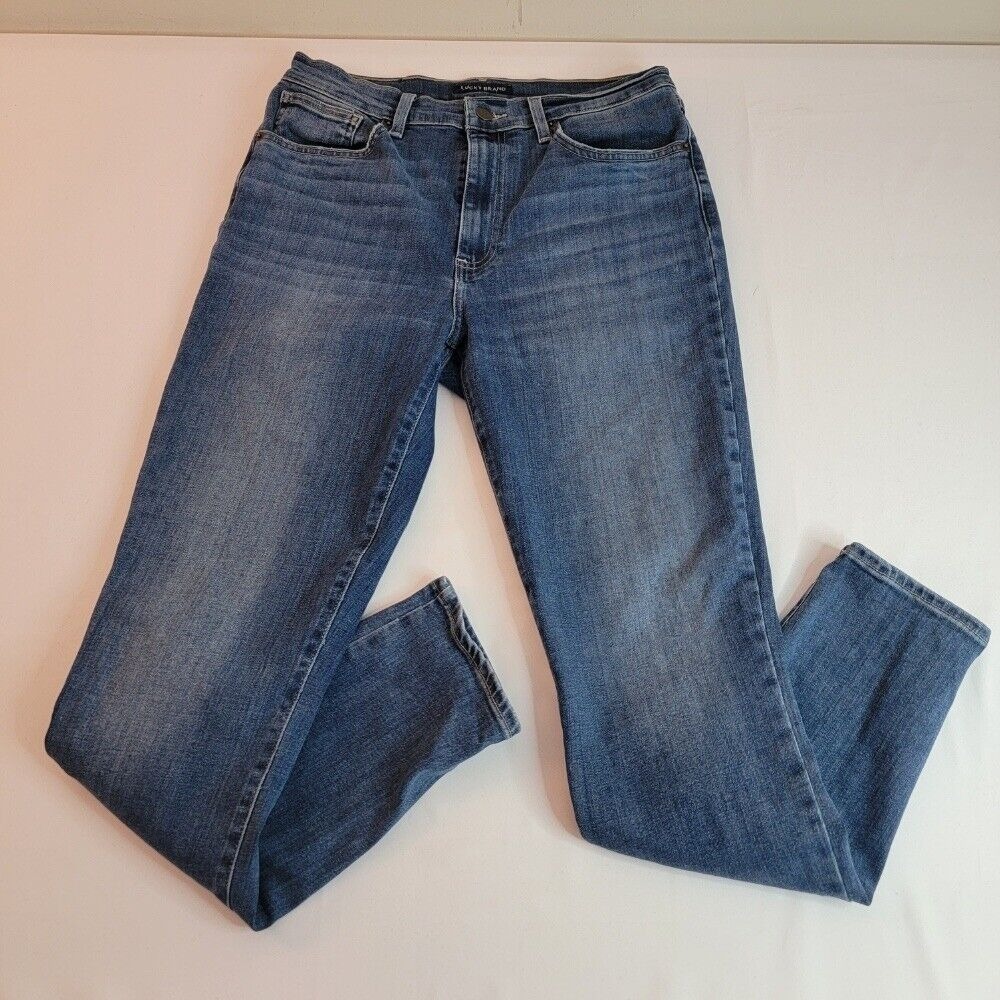 Lucky Brand Women's Jeans Denim Bootcut Dark Wash‎ Classic Size 10